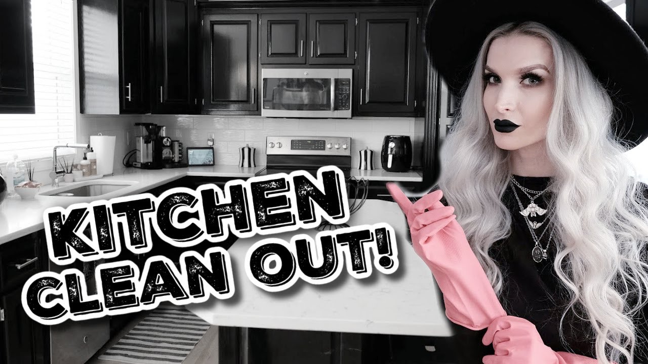 Kitchen Deep Clean Declutter Youtube