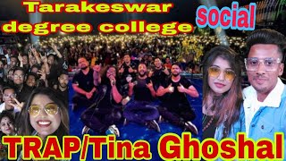 Tarakeswar degree college social khub moja holo . #TinaGhosal #TRAP#tarakeswar #Ritwikmalik