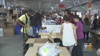 Volunteers Gather In Yonkers To Aid Hurricane Dorian Survivors