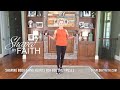 Full Body Strength & Low Impact Cardio Workout | Shaped by Faith with Theresa Rowe Christian Fitness