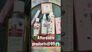 Affordable products haul from MYGLAMM @99 each #affordanything #shorts #makeup