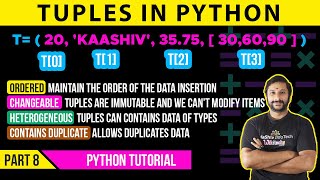 #8 🐍Tuples in Python | Python Tutorial for Beginners #pythontuples #pythontutorial #pythonintamil