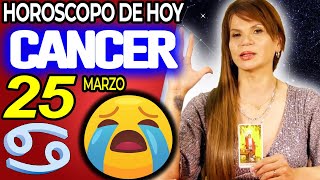 LLORE CON TU LECTURA😭🔮 EL KARMA TE PAGA💎 Cancer ♋ MONHI VIDENTE 🔮 Horoscopo De Hoy 25 De Marzo 2024