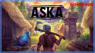 ＃01【ASKA】最初から第１村人召喚まで【ゲーム実況】