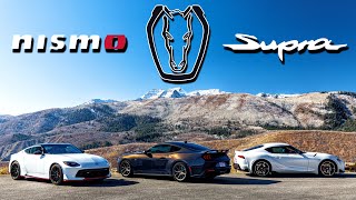 Nismo Z vs Dark Horse Mustang and GR Supra -  The Dying Breed | Everyday Driver