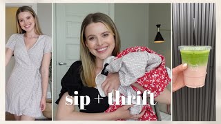 SIP + THRIFT - Thrifting for Flirty, Spring Clothes in Austin TX