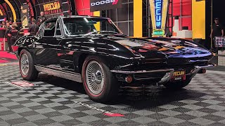 How much will this 1963 Chevrolet Corvette Split Window Coupe sell for at Mecum Auctions?