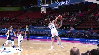 Breanna Stewart STUFFS Shot Attempt To The Ground | USA Basketball vs Serbia, Women's World Cup 2022