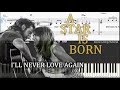Lady Gaga - I'll Never Love Again (Extended Version) - Tutorial & Sheets