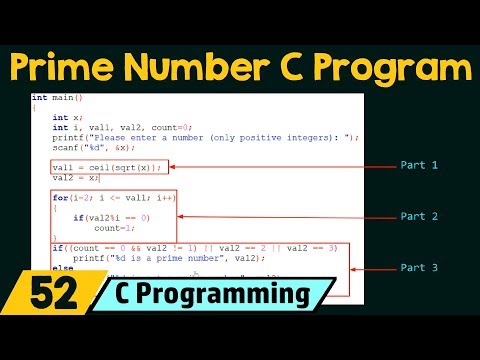 Special Programs in C Check If The Number Is Prime Number