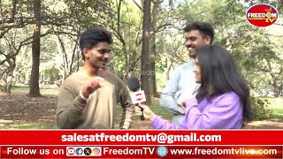 ನರಸರೆಡ್ಡಿ ಕನ್ನಡ ಕೇಳಿ ಫುಲ್​ ಜಾಲಿ | Freedom TV