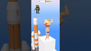 Squeezy Girl Reverse Fun #05 🦘 #fun #mobilegame #amogus #shortsfeed #crush #shorts