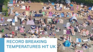 Heatwave: UK bakes in hottest July day in history | 5 News