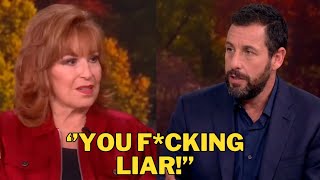 Adam Sandler HUMILIATES Joy Behar LIVE On The View After Brutal Clash
