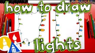 How To Draw Christmas Lights