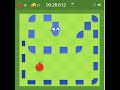 Google Snake Speedrun Cheese Mode (Slow) 1 Apple 25 Apples Small 33.934s [PB] #games