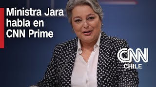 EN VIVO: Ministra del Trabajo, Jeannette Jara, en CNN Prime