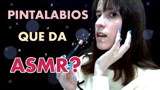 Un PINTALABIOS que da ASMR. ¿¿FUNCIONA?? (ASMRtistry one lipstick) Unboxing