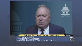 Rep. Jim Walsh shares more remarks on his opposition to SCR 8402