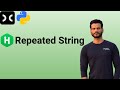 Repeated String  [HackerRank] | Python | Interview