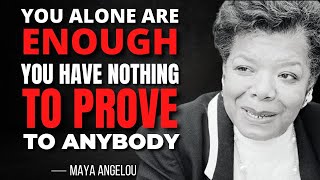 The Best Inspirational Maya Angelou's Quotes For A Successful Life And Business, Motivational Quotes