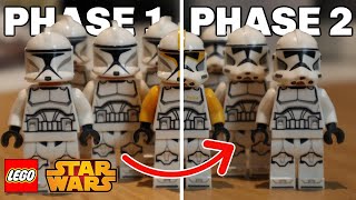 I UPGRADED LEGO PHASE 1 Clones to PHASE 2!