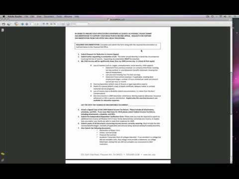 DVC Financial Aid Reduction In Income Appeal DVC Financial Aid Reduction In Income Appeal