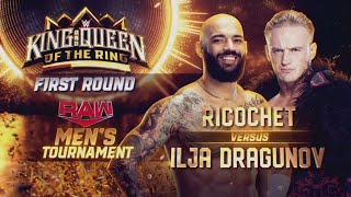 Ricochet vs Ilja Dragunov - King of The Ring 1st Round Match (1/2): Raw, May. 6, 2024