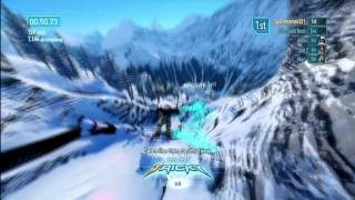 SSX - WORLD RECORD: JT2 IN 01:28.38 (No Wingsuit)