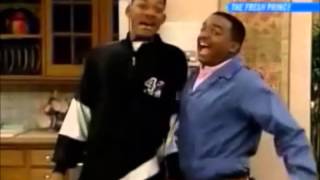 Will and Carlton screaming