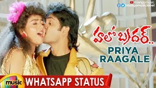 Best WhatsApp Status | Priya Raagale Song WhatsApp Status | Nagarjuna | Soundarya | Mango Music