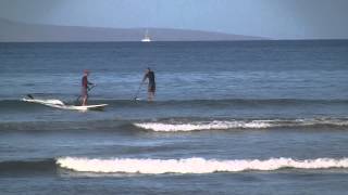 SUPing in Maui with Ian