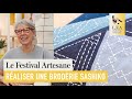 Comment réaliser une broderie sashiko avec Marie-Noëlle Bayard - Festival Artesane