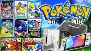 The INSANE World of POKEMON on HOME CONSOLE!