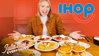 Trying IHOP's ENTIRE Pancake And Crepe Menu