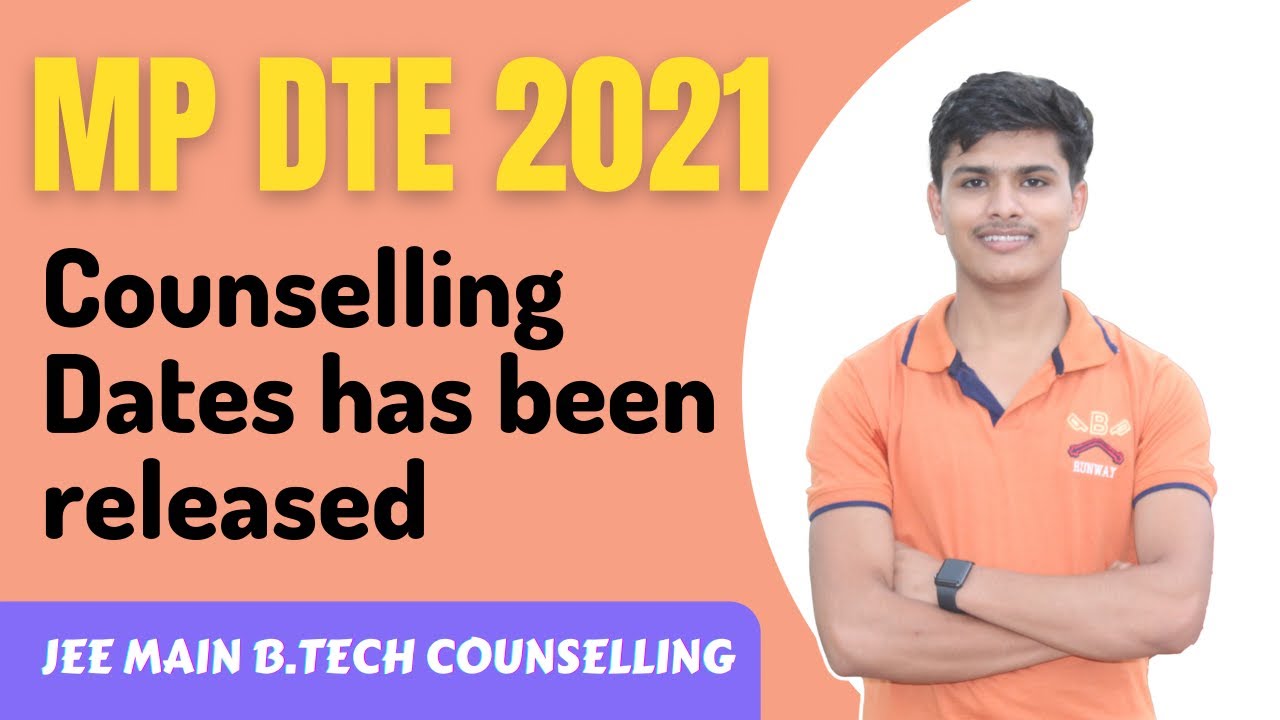 Mp Dte Counselling For B.Tech Schedule Released 🔥 || MP Dte Counselling ...