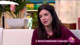 Egy évig volt kórházban, most ő segít a beteg gyerekeknek - tv2.hu/fem3cafe