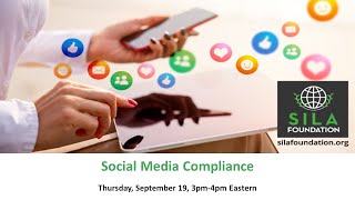 Social Media Compliance Webinar