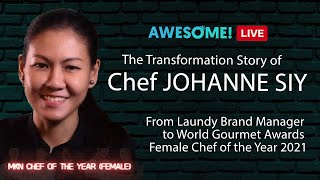 🔴 Chef Johanne Siy: From Laundry Brand Manager to World Gourmet Awards Female Chef of the Year