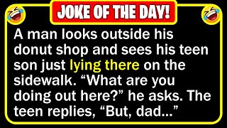 🤣 BEST JOKE OF THE DAY! - It was the teen's first day working at the family busi