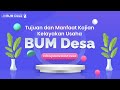 Tujuan dan Manfaat Kajian Kelayakan Usaha BUM Desa | Digitalisasi BUM Desa