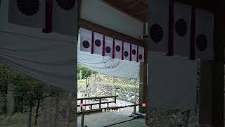 神様に呼ばれないと行けない神社　丹生川上神社　龍神様と目が合います #shorts