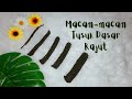 Macam-macam Tusuk Dasar Rajut | Crochet Tutorials | Crochet