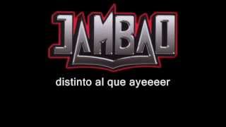 Jambao - yo sin ti (letra)