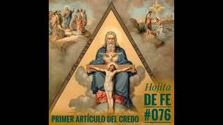 Hojita de Fe 076/Primer Articulo del Credo