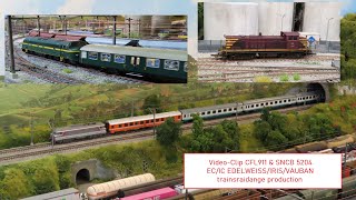 #modelleisenbahn #cfl #sncbnmbs #eurocity #VIDEOCFL-CLIP N°156