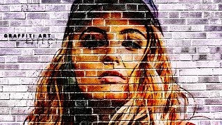 Photoshop Tutorial - Graffiti Art Effect