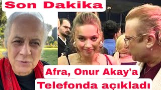 Onur Akay: Afra’nın fanı azaldı yalanını kim çıkardı? Reha Muhtar’ın vasiyeti Ava Yaman’ın sırrı ne?