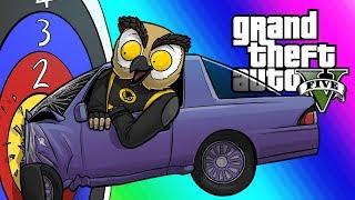 GTA 5 Online Funny Moments - Extreme Car Darts! (Overtime Rumble Game Mode)