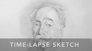 PENCIL SKETCH | Time lapse 1 study of classical artist